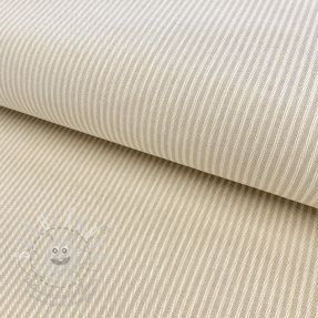 Dekorační látka DOBBY Colored stripe linen