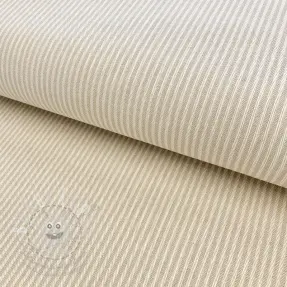 Dekorační látka DOBBY Colored stripe linen