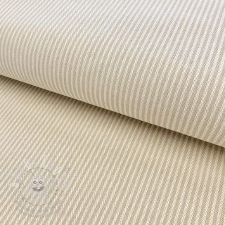 Dekorační látka DOBBY Colored stripe linen