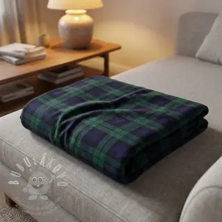 Bavlněná látka LIGHT FLANNEL Check design B