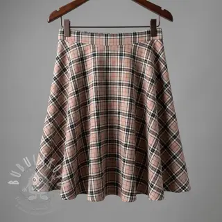 Bavlněná látka LIGHT FLANNEL Check design F
