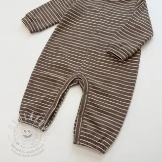 Úplet Stripes taupe