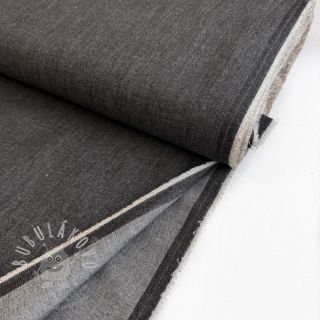 Bavlněná látka JEANS Chambre black
