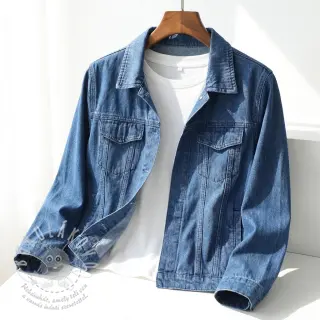 Bavlněná látka JEANS Chambre dark jeans