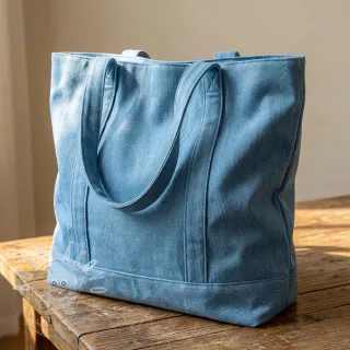 Bavlněná látka JEANS Chambre light jeans