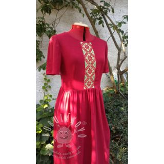 Len předepraný dark red