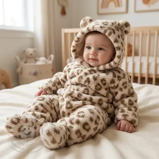 Kabátovina TEDDY Panthera light brown