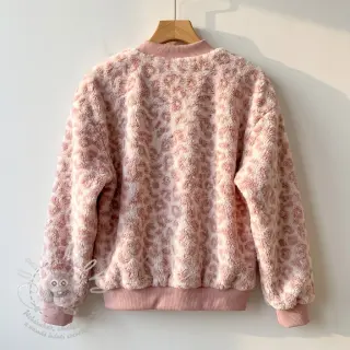 Kabátovina TEDDY Panthera old pink