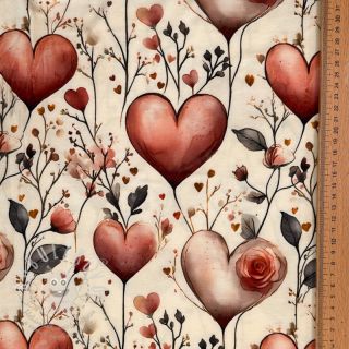 Úplet VISCOSE LYCRA HEAVY Combi design B