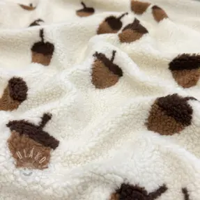 Kabátovina TEDDY JACQUARD Acorns