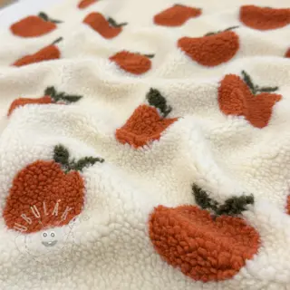 Kabátovina TEDDY JACQUARD Apples