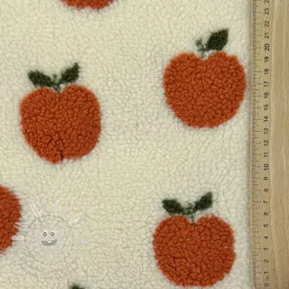 Kabátovina TEDDY JACQUARD Apples