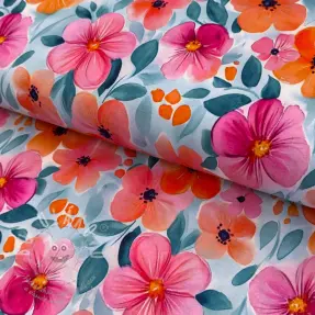 Úplet VISCOSE LYCRA HEAVY Full colors design A