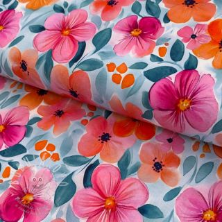 Úplet VISCOSE LYCRA HEAVY Full colors design A