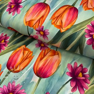 Úplet VISCOSE LYCRA HEAVY Full colors design C