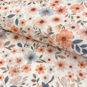 Viskóza se lnem Sweet and small design B