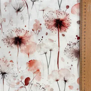 Viskóza se lnem Flower sea design C