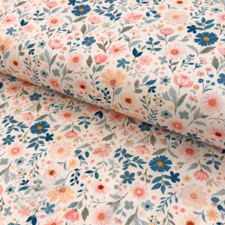 Viskóza se lnem Sweet and small design C