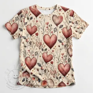 Úplet VISCOSE LYCRA HEAVY Combi design B