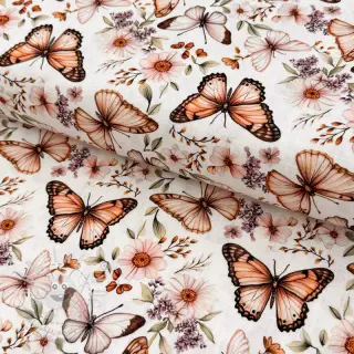 Viskóza se lnem Botanic design C