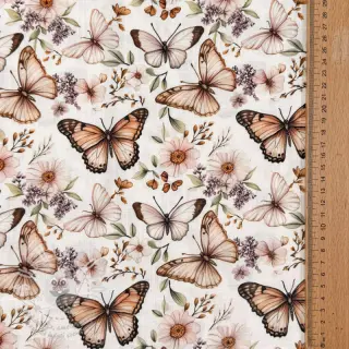 Viskóza se lnem Botanic design C