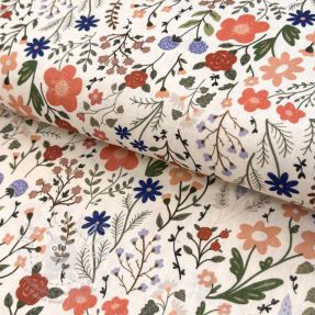 Viskóza se lnem Botanic design B