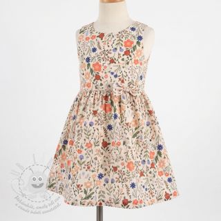 Viskóza se lnem Botanic design B