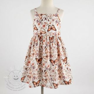 Viskóza se lnem Botanic design C