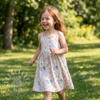 Viskóza se lnem Sweet and small design C