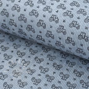 Manšestr STRETCH Tractors old blue