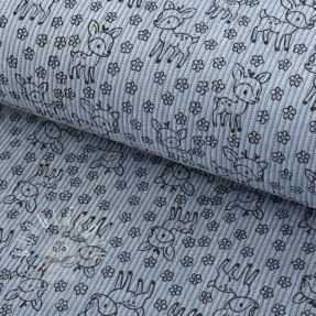 Manšestr STRETCH Little deer old blue