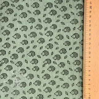 Manšestr STRETCH Little hedgehog old green