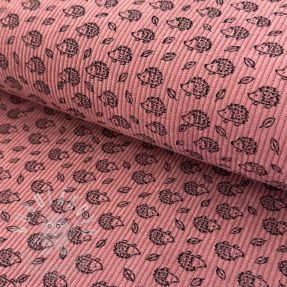 Manšestr STRETCH Little hedgehog old pink