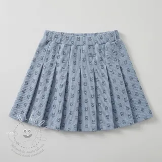 Manšestr STRETCH Little bunny old blue