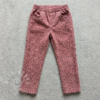 Manšestr STRETCH Little deer old pink
