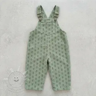 Manšestr STRETCH Little bunny old green