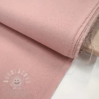 Viskóza se lnem SPANDEX old rose
