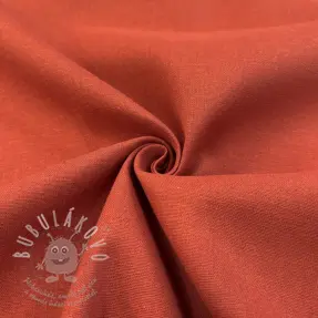 Viskóza se lnem SPANDEX terracotta