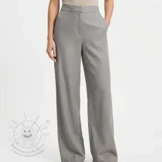 Viskóza se lnem SPANDEX grey