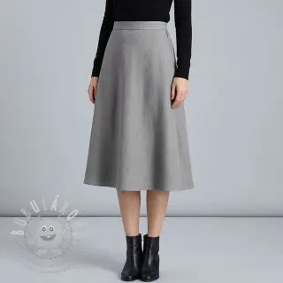 Viskóza se lnem SPANDEX grey