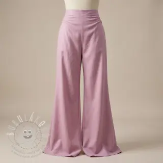 Viskóza se lnem SPANDEX lilac