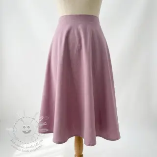 Viskóza se lnem SPANDEX lilac
