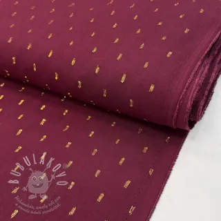 Viskóza LUREX burgundy