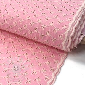 Bavlněná látka EMBROIDERY Rosemary rose