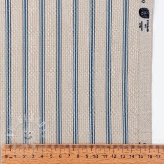 Dekorační látka Linenlook Vincennes bleu