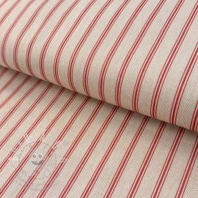 Dekorační látka Linenlook Vincennes rouge