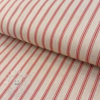 Dekorační látka Linenlook Vincennes rouge