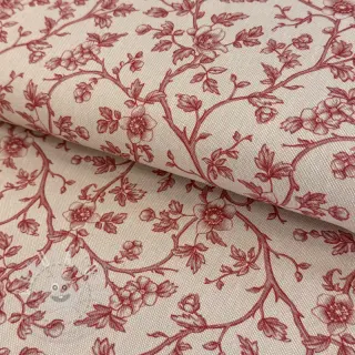 Dekorační látka Linenlook Meredith rouge