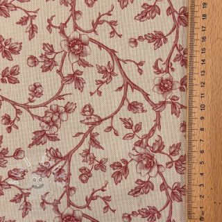 Dekorační látka Linenlook Meredith rouge