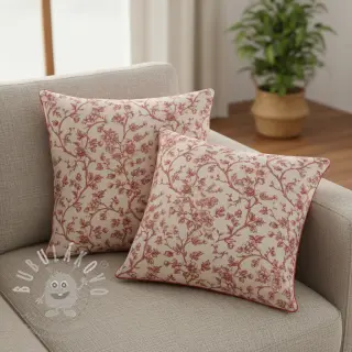 Dekorační látka Linenlook Meredith rouge